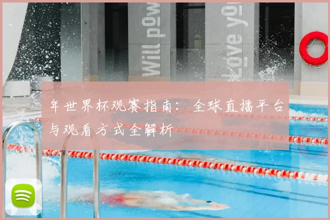 年世界杯观赛指南:全球直播平台与观看方式全解析
